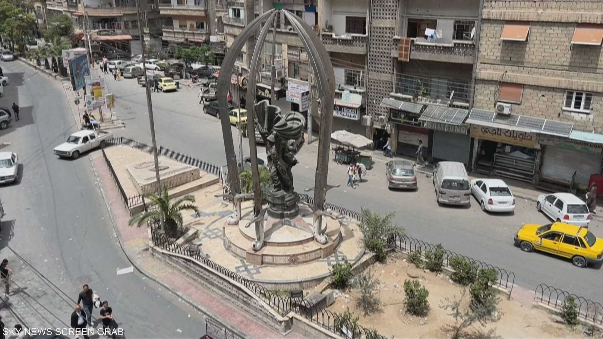 قوات الأمن الحكومية السورية تنتشر في جرمانا والسويداء