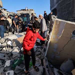 غارة إسرائيلية على مخيم البريج وسط قطاع غزة