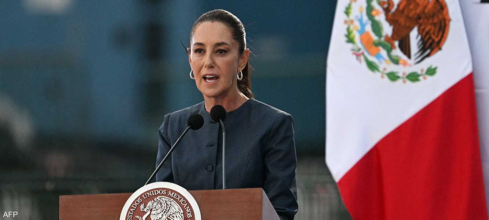 رئيسة المكسيك كلاوديا شينباوم