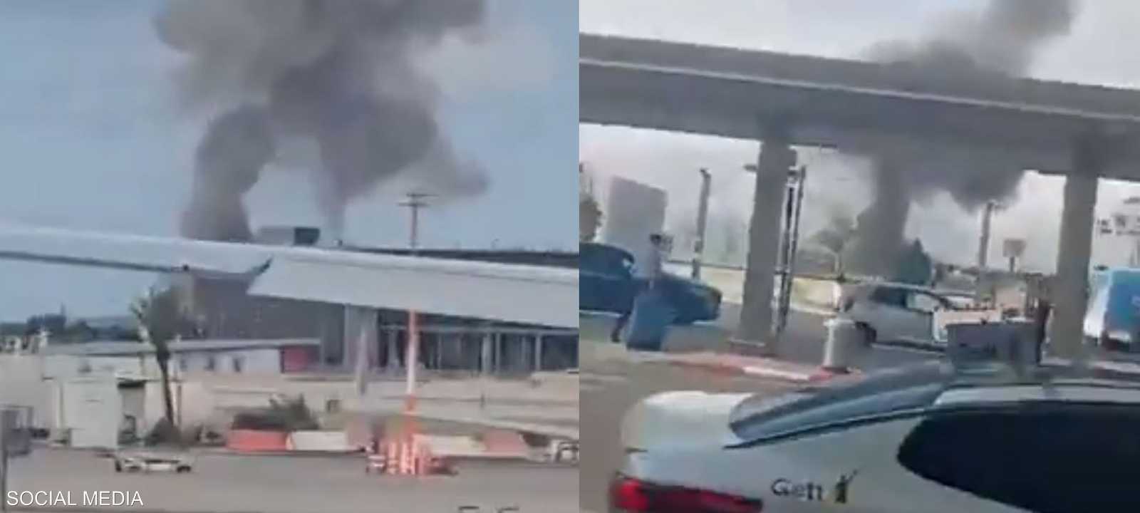 صور متداولة للهجوم في إسرائيل