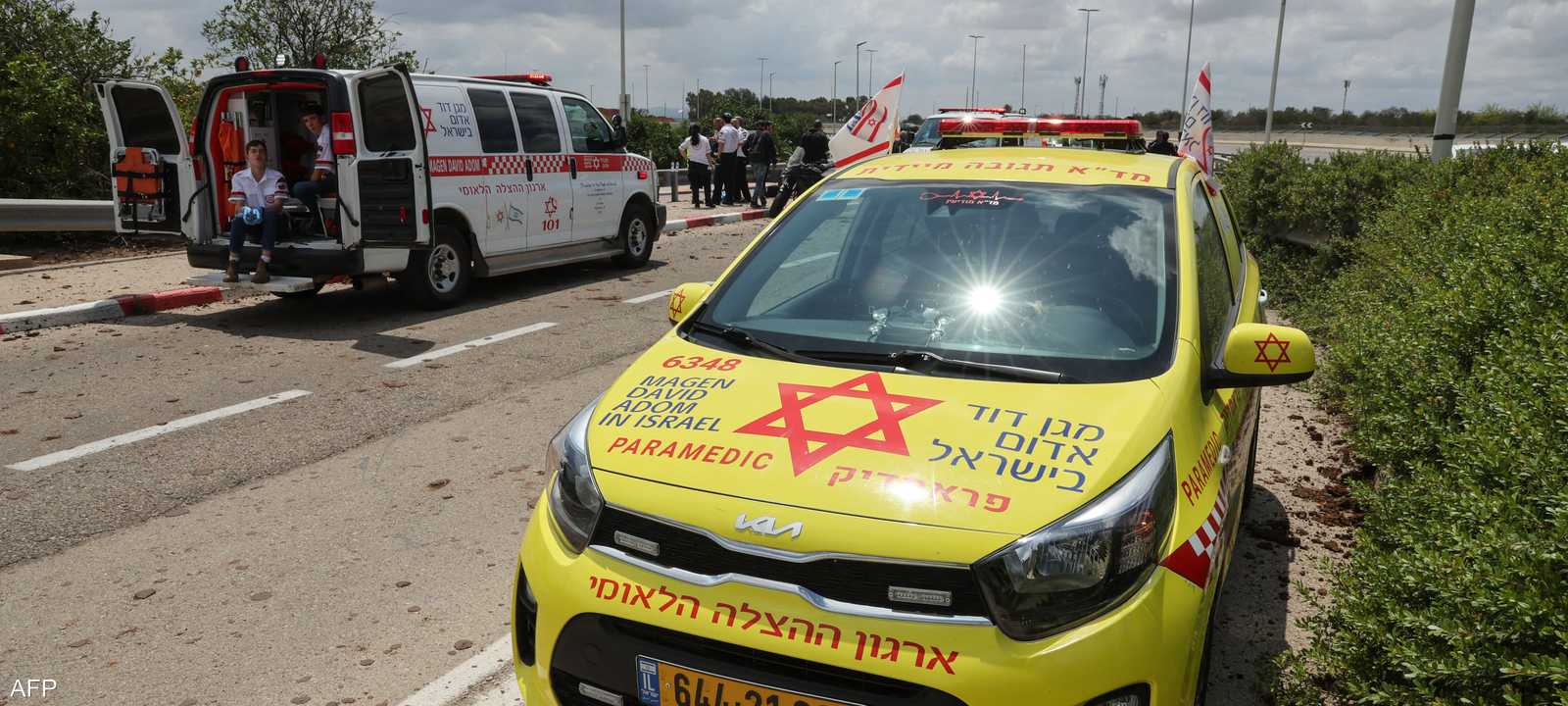 الصاروخ سقط في منطقة قرب مطار بن غوريون