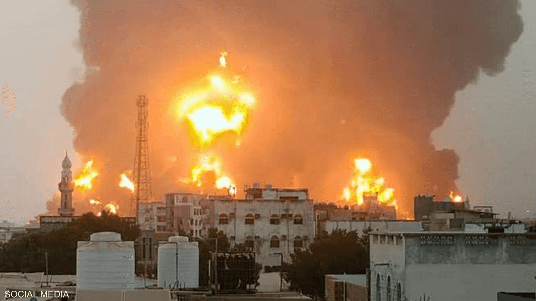 ضربات إسرائيلية على ميناء الحديدة في اليمن