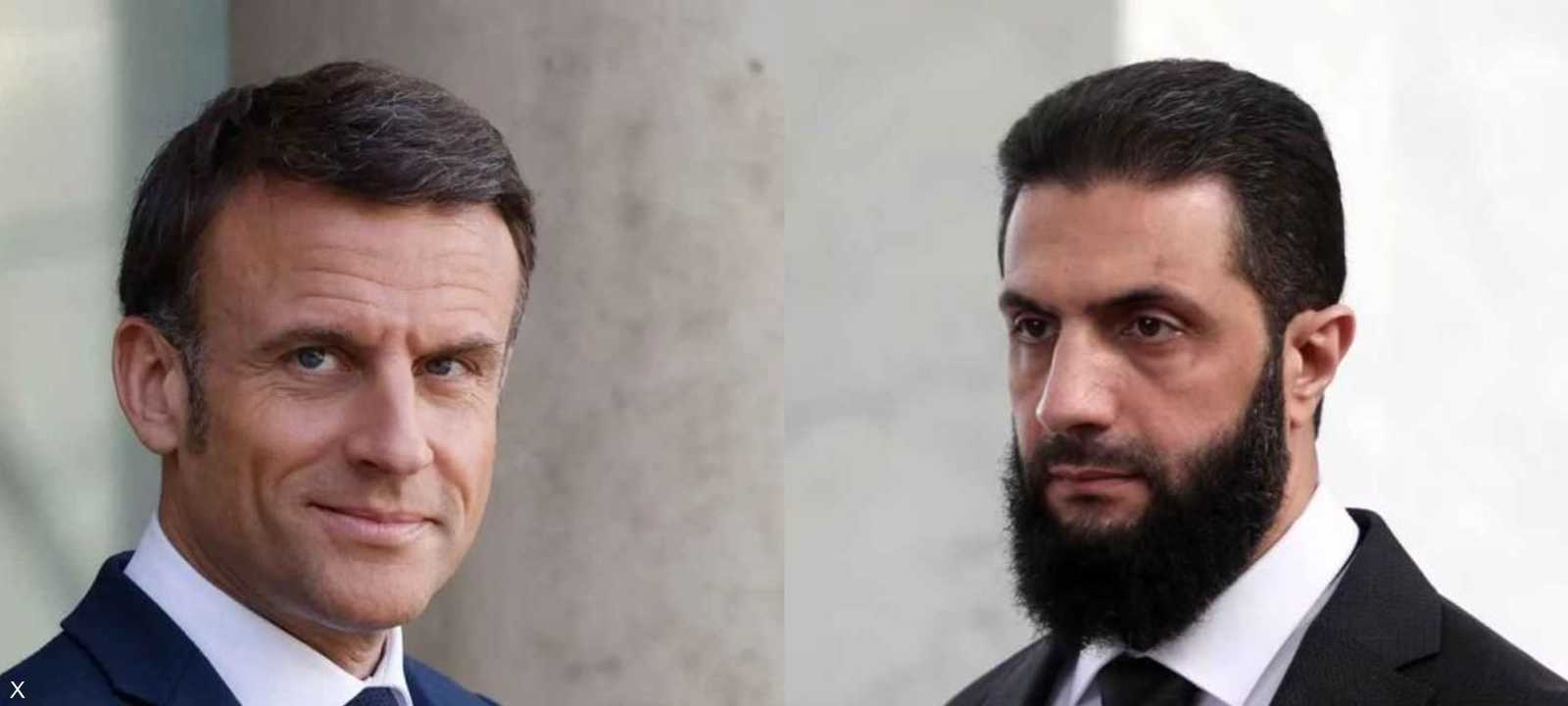 ماكرون قدم دعوة للشرع