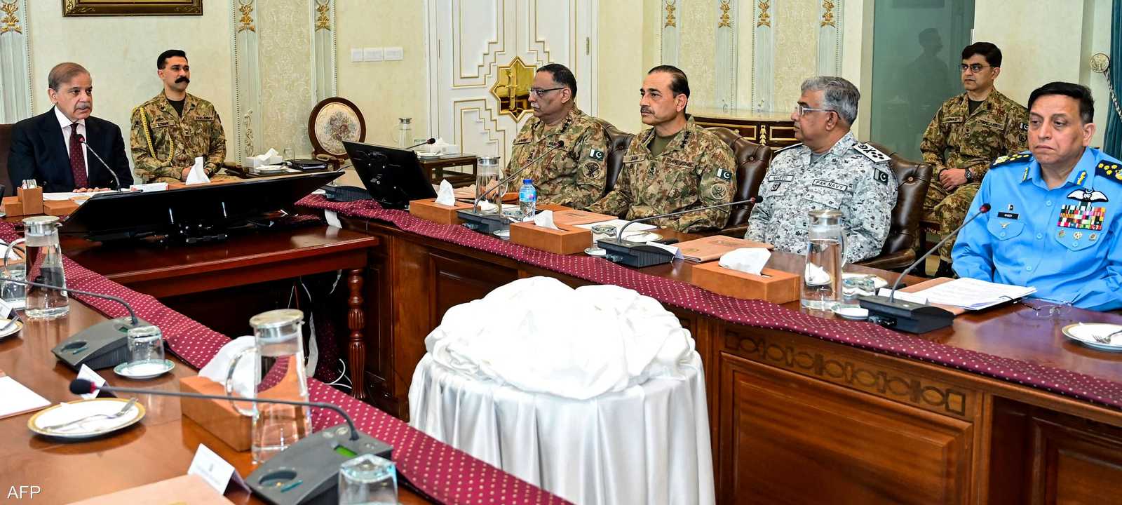 اجتماع لجنة الأمن الوطني الباكستانية