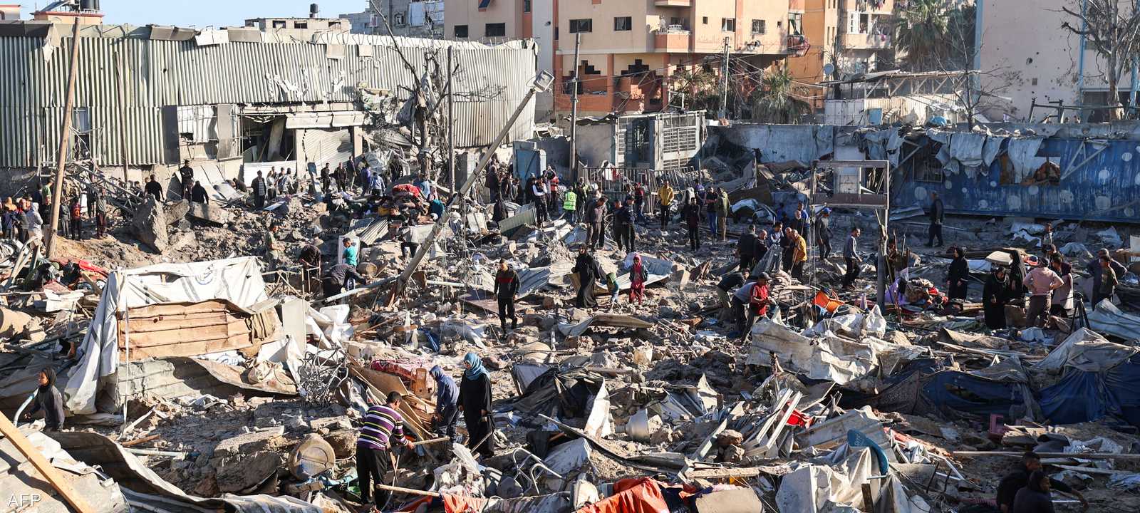 تحذر الأمم المتحدة من كارثة إنسانية بغزة.. أرشيفية