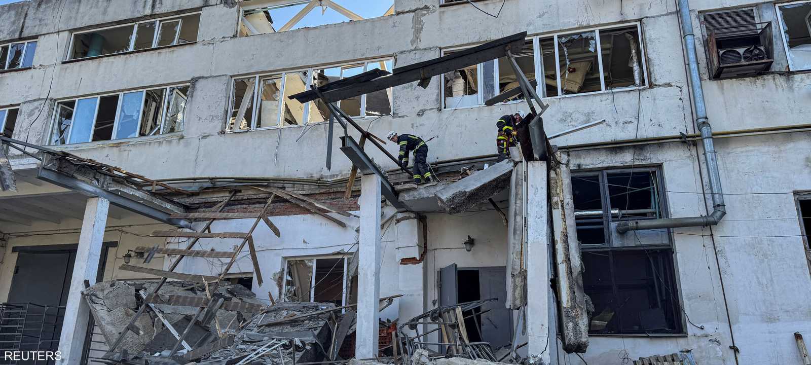 أرشيفية لقصف روسي على سومي