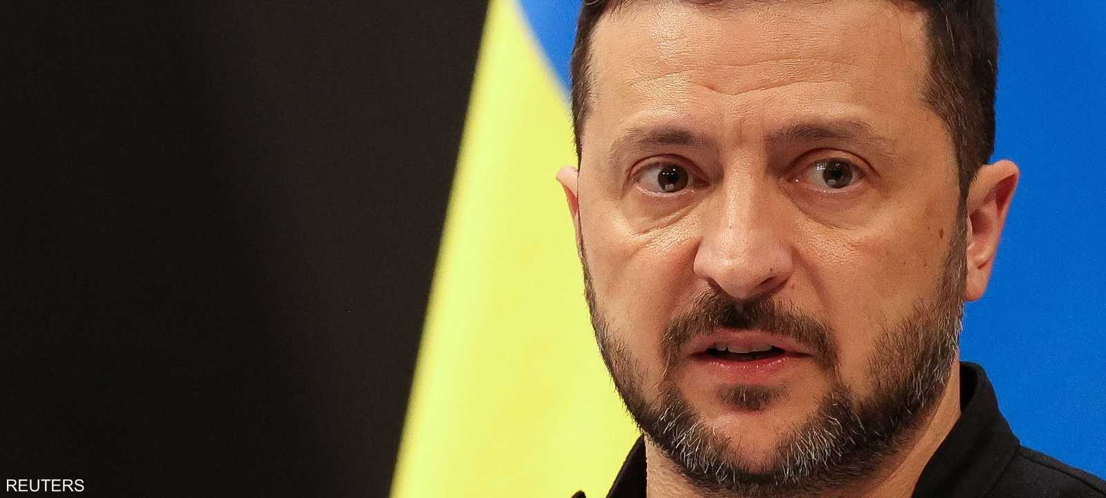 الرئيس الأوكراني فولوديمير زيلينسكي