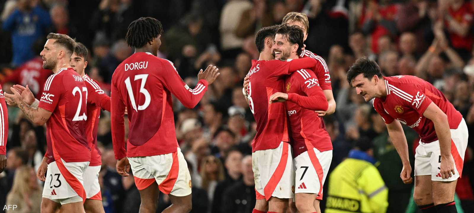 مانشستر يونايتد متوهج في بطولة الدوري الأوروبي