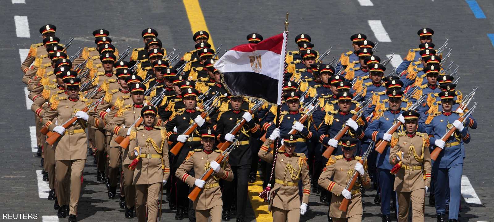 قوة عسكرية مصرية في موسكو باحتفال عيد النصر