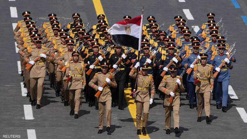 قوة عسكرية مصرية في موسكو باحتفال عيد النصر
