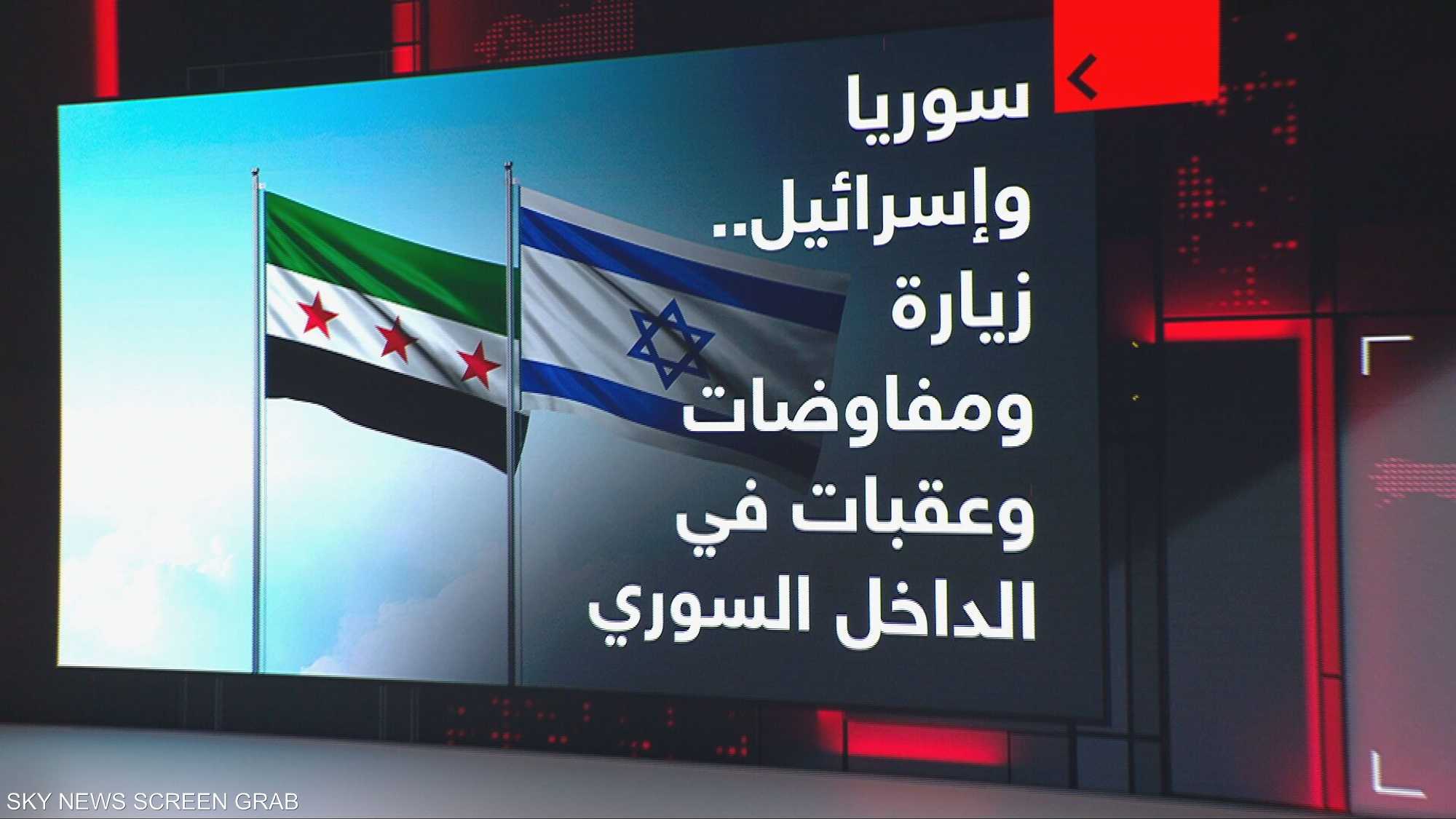 سوريا وإسرائيل.. زيارة ومفاوضات وعقبات في الداخل السوري