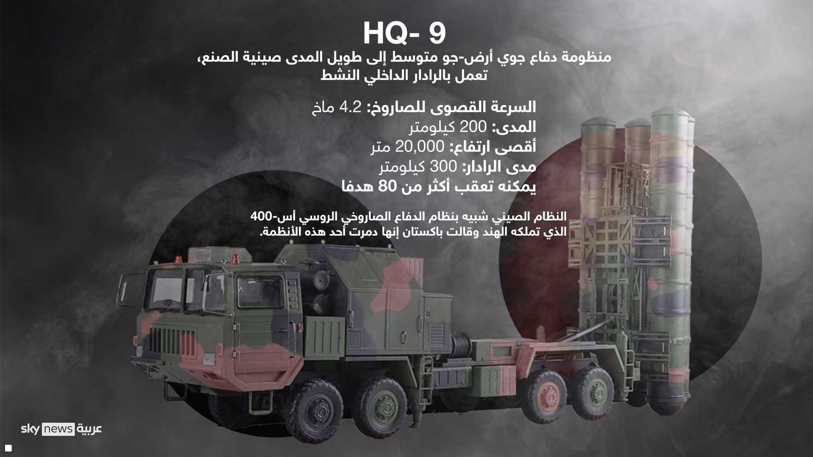 منظومة الدفاع الجوي الصاروخي الصينية "HQ-9"