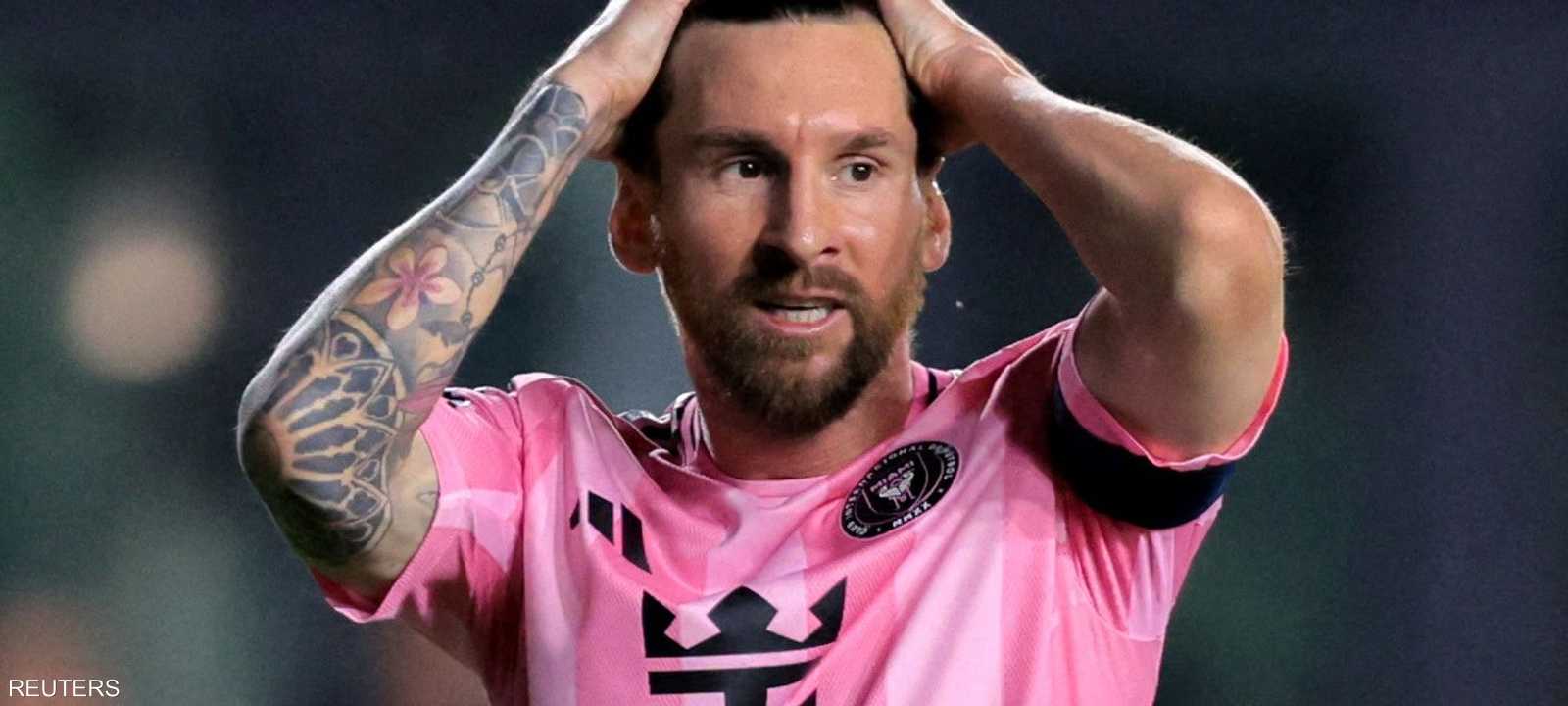 ميسي سجل لكن فريقه خسر بالأربعة