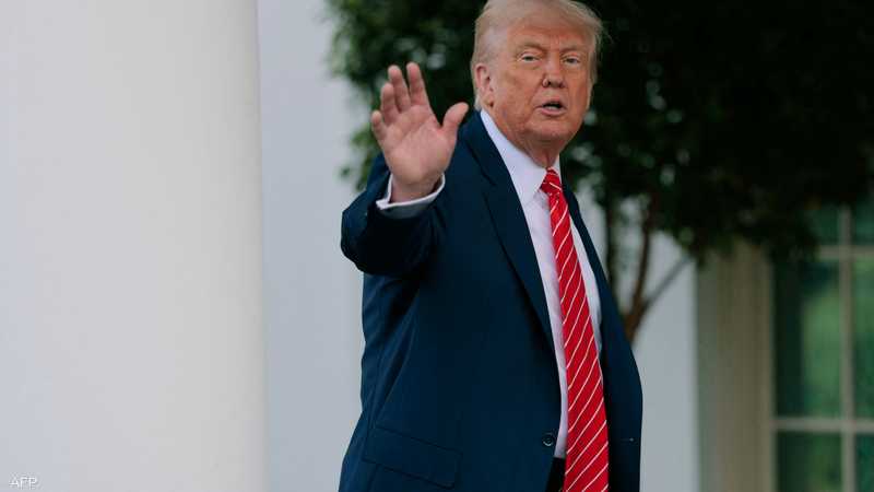 الرئيس الأميركي دونالد ترامب