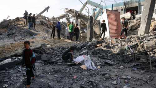 تواصل إسرائيل قصفها لمناطق في غزة.. أرشيفية