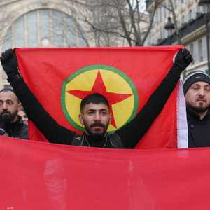 أرشيفية لتظاهرة مؤيدة لحزب العمال الكردستاني