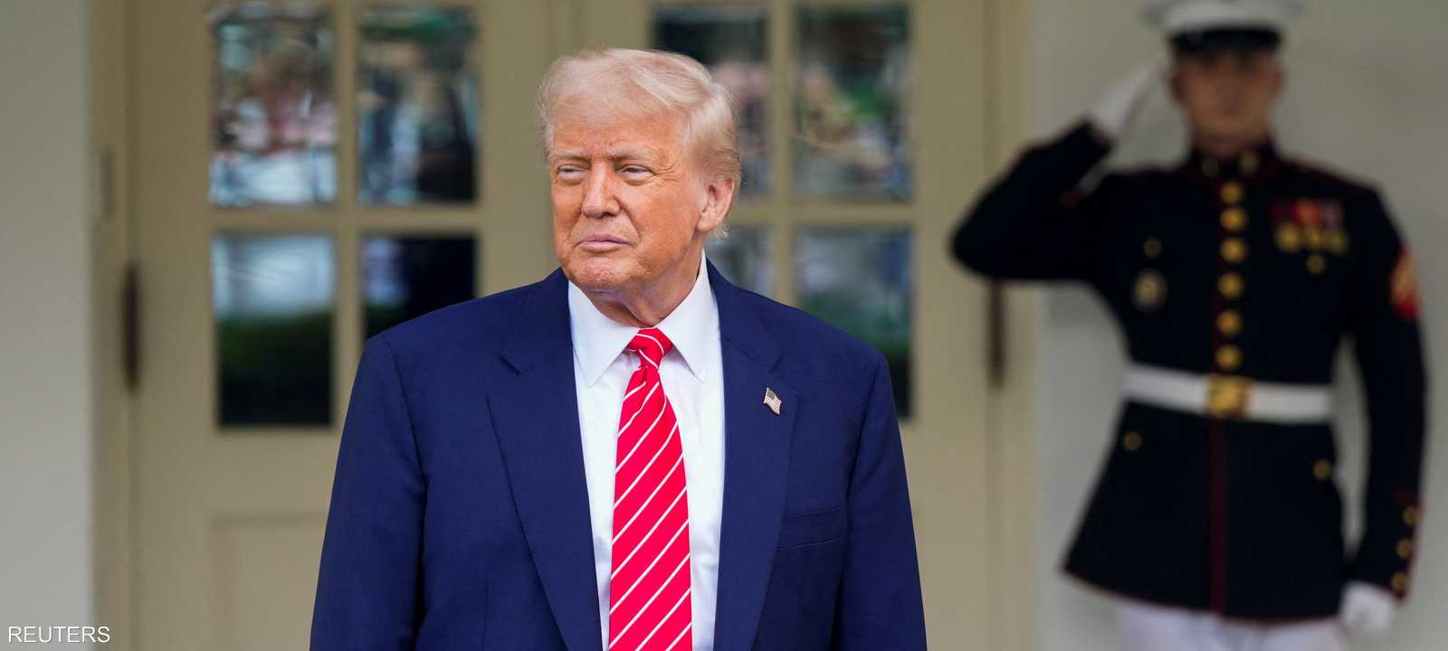 يصل ترامب إلى العاصمة السعودية الرياض يوم الثلاثاء