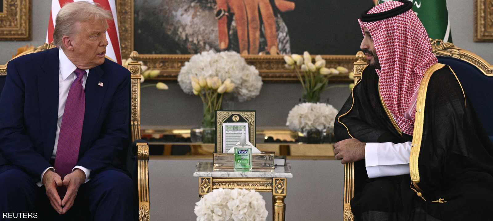 ترامب وولي العهد السعودي