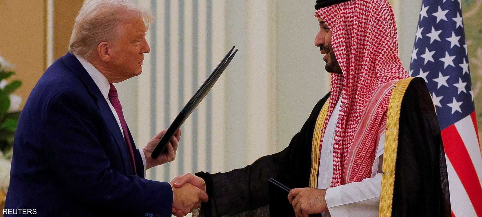 ولي العهد السعودي والرئيس الأميركي