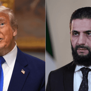 دونالد ترامب وأحمد الشرع