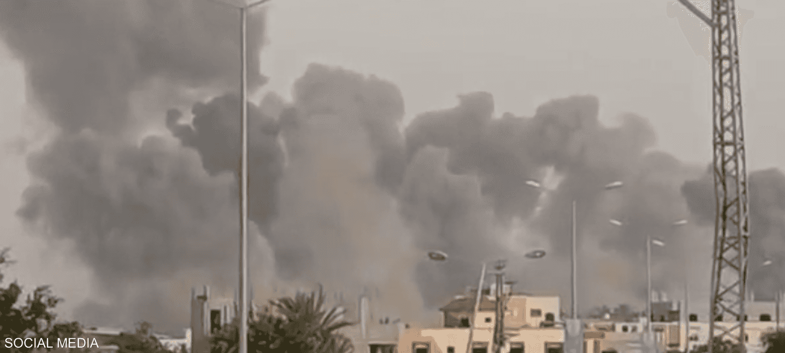 آثار الغارات الإسرائيلية