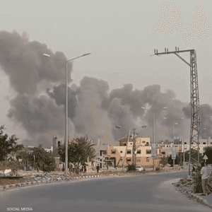 آثار الغارات الإسرائيلية