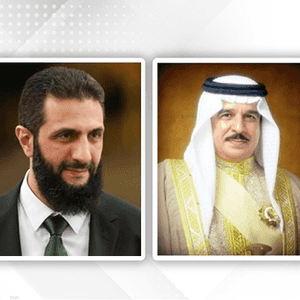 ملك البحرين يبعث برقية تهنئة لأحمد الشرع