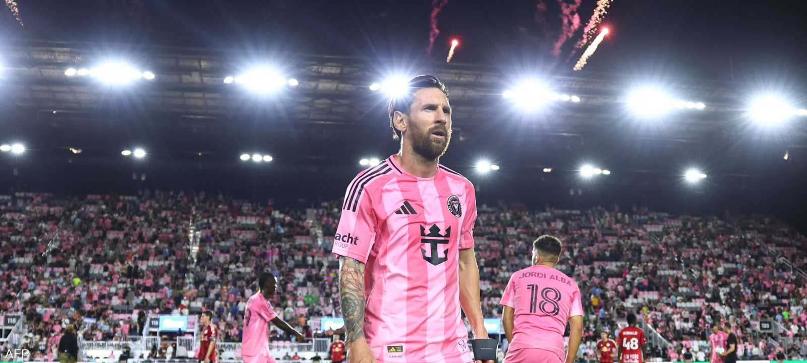 ليونيل ميسي قائد المنتخب الأرجنتيني ونجم إنتر ميامي