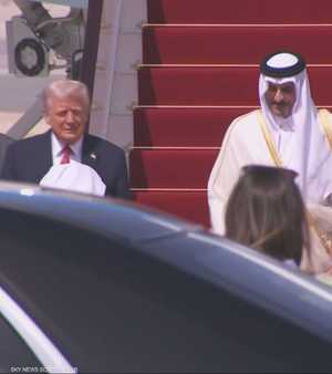 ترامب في الدوحة