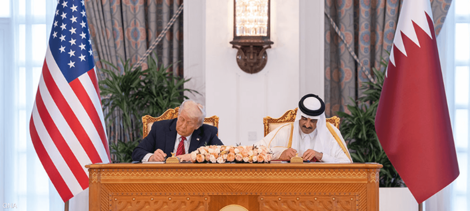 شملت الاتفاقات قطاع الطيران والدفاع