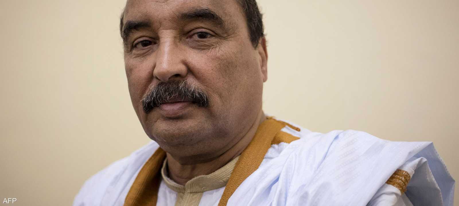 الرئيس الموريتاني السابق محمد ولد عبد العزيز