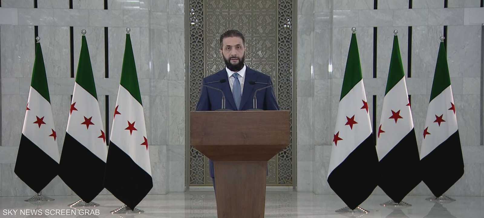 الرئيس السوري أحمد الشرع