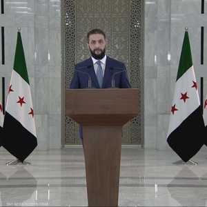 الرئيس السوري أحمد الشرع