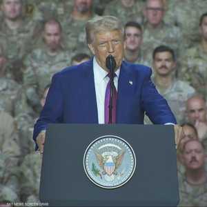 ترامب تحدث عن ملفات مهمة خلال كلمته