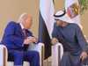 الشيخ محمد بن زايد خلال استقباله لترامب