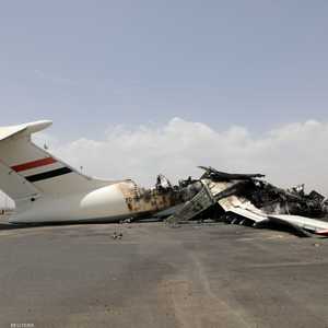 القصف الإسرائيلي دمر المطار بطائراته