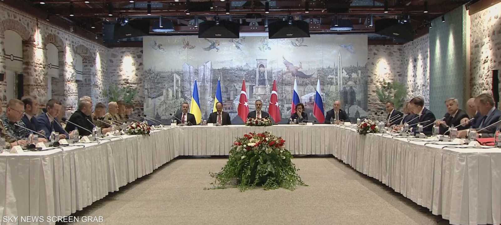 مفاوضو روسيا وأوكرانيا يجتمعون في إسطنبول