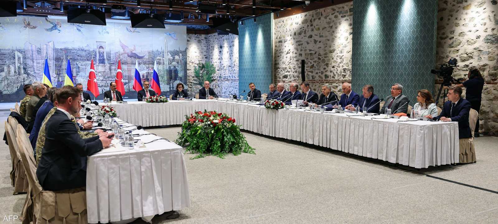 محادثات السلام الروسية الأوكرانية أجريت الجمعة في إسطنبول