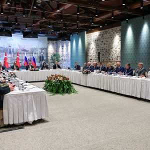 الجولة الأولى من محادثات السلام الروسية الأوكرانية