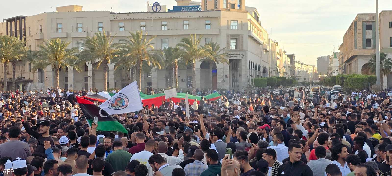 تطاهرات في طرابلس