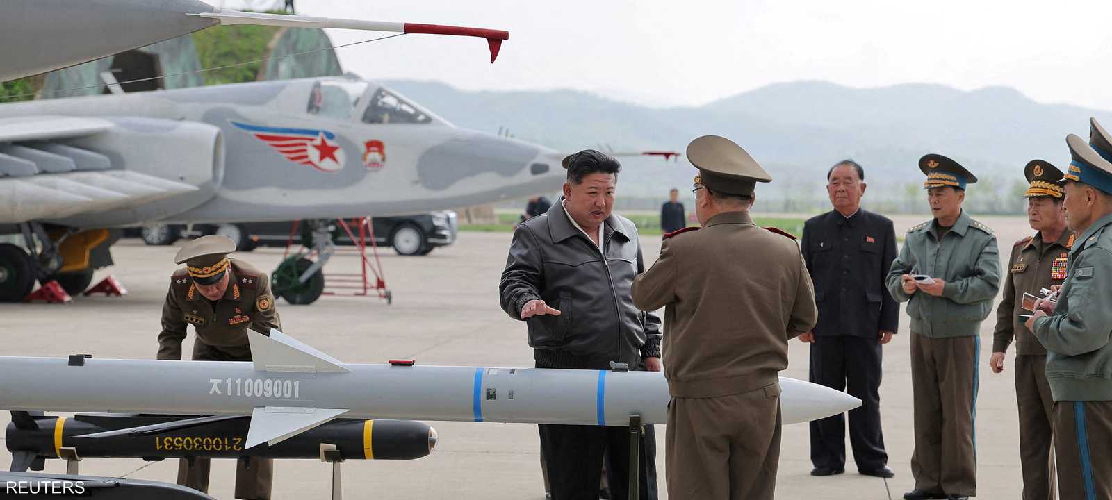 زعيم كوريا الشمالية كيم جونغ أون