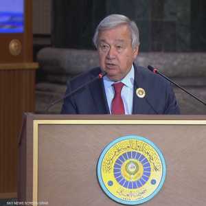 غوتيريس: حل الدولتين السبيل الوحيد للسلام بالشرق الأوسط