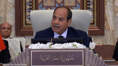 السيسي: أطالب ترامب بالضغط على إسرائيل لتحقيق السلام