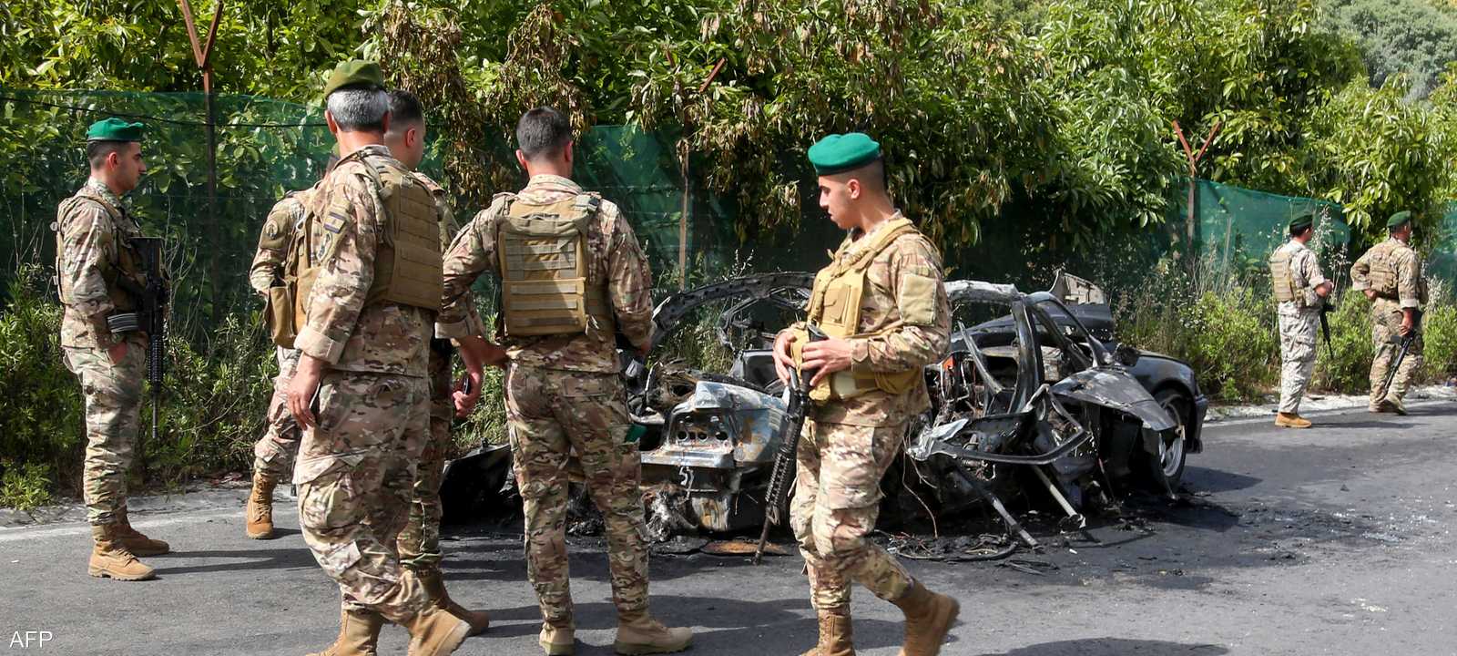 مسيرة إسرائيلية استهدفت سيارة جنوب لبنان