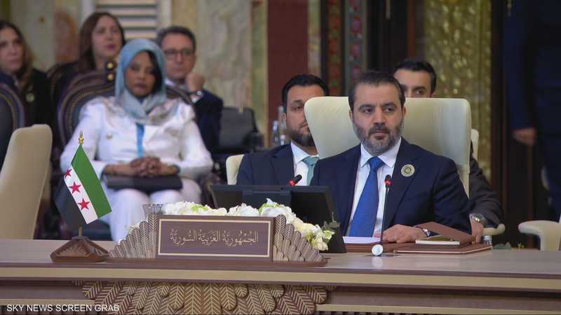 وزير الخارجية السوري، أسعد الشيباني