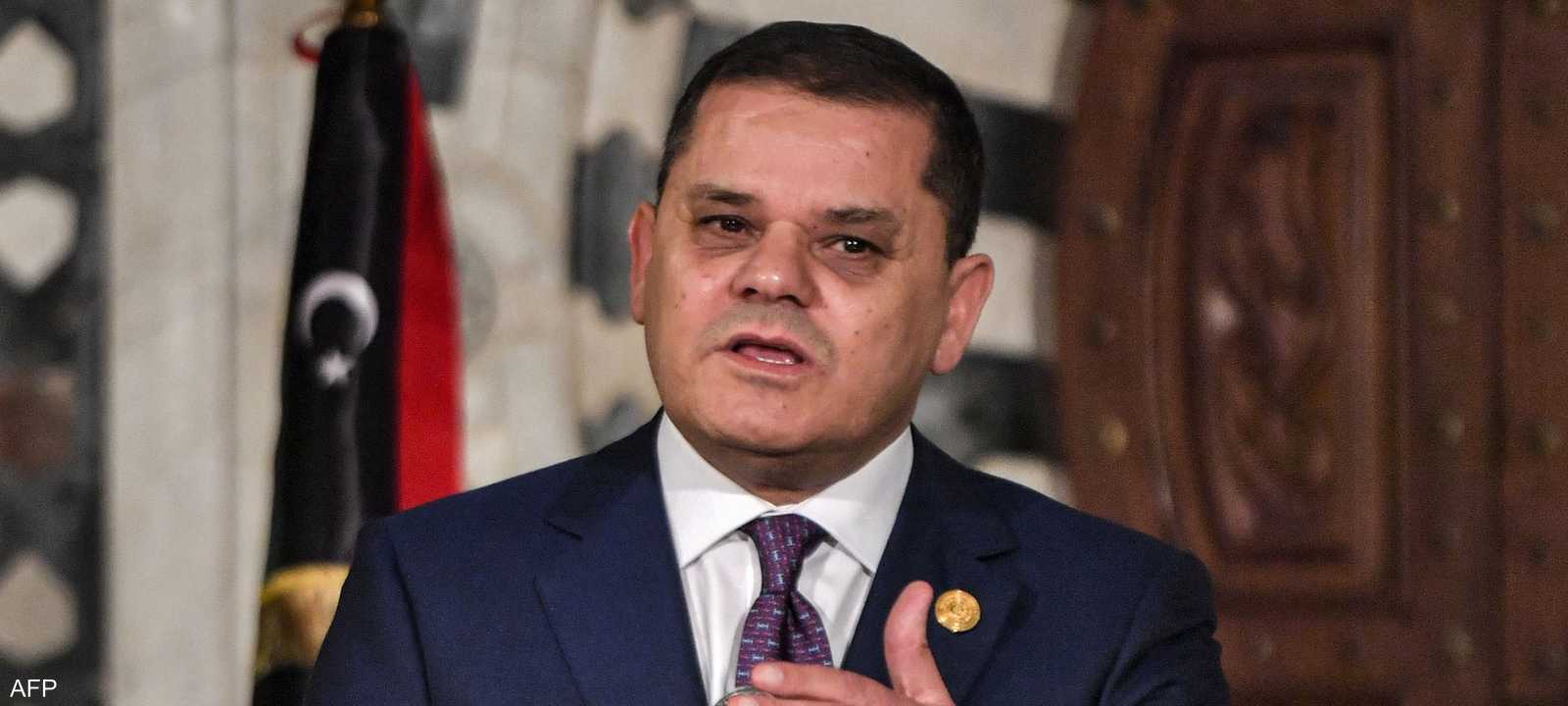 رئيس حكومة الوحدة الوطنية في ليبيا عبد الحميد الدبيبة