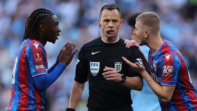"ثورة غضب" ضد حكم نهائي كأس الاتحاد الإنجليزي