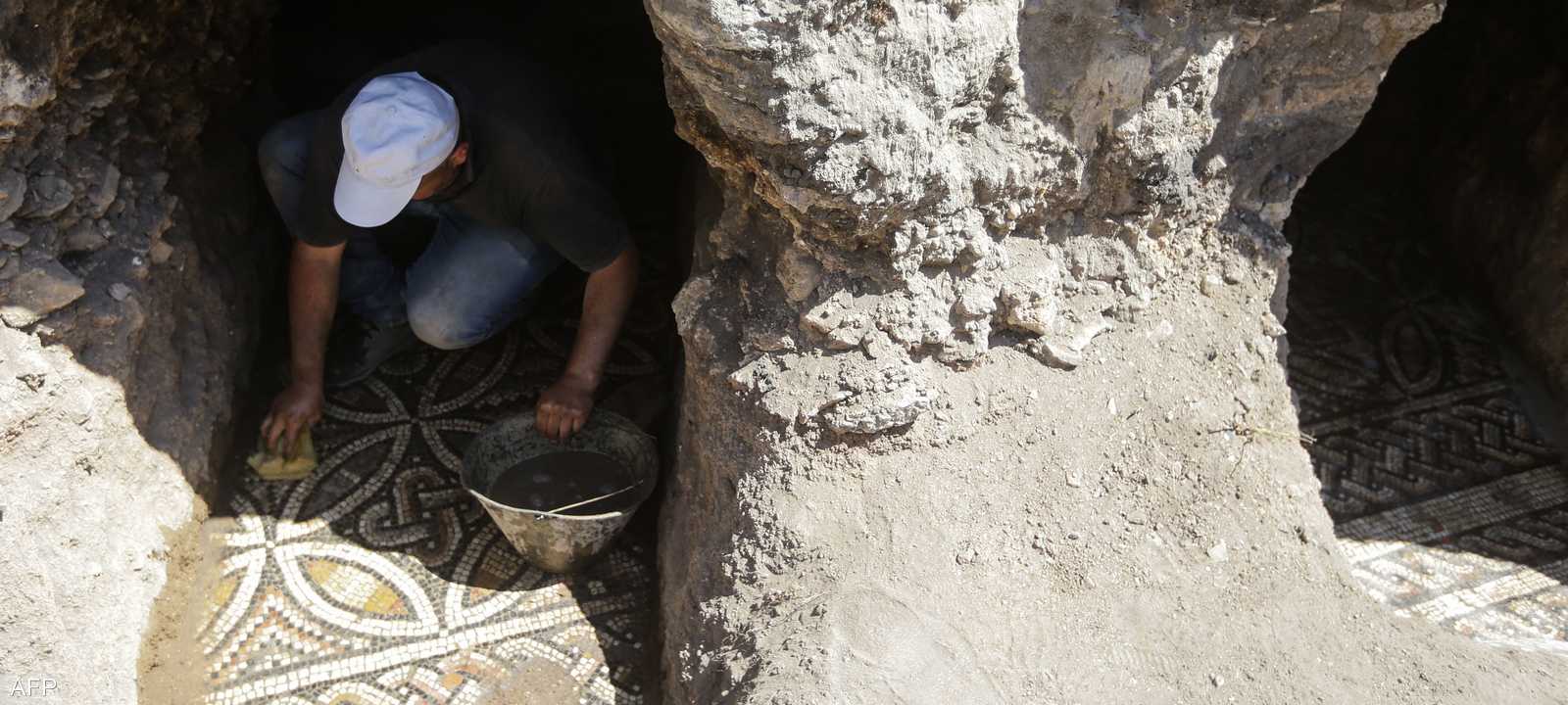 أرشيفية لموقع أثري في سوريا