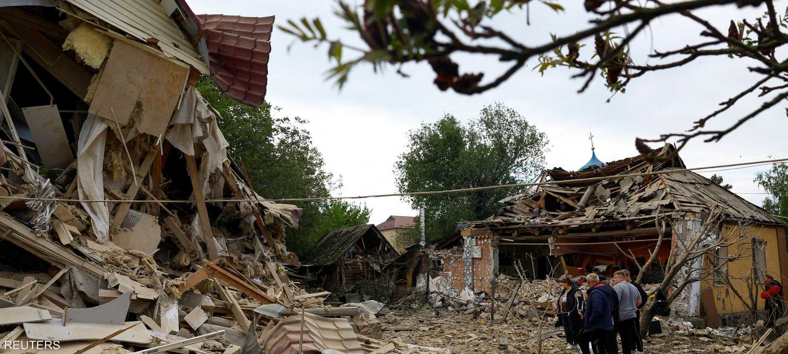 روسيا تستهدف مواقع في كييف بالمسيّرات