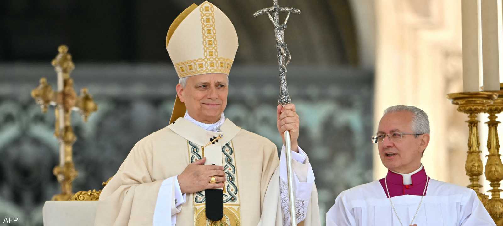 افتتح البابا حبريته بوصفه أول بابا أميركي في التاريخ